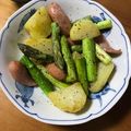 なみか☆'s cooksnap of when they made 新じゃがいもとアスパラのバター炒め.