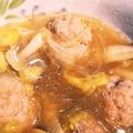 みんとちー's cooksnap of when they made 白菜と豚挽肉の団子鍋　中華風アレンジ.