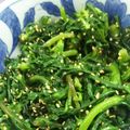 あじぽんぬ☆'s cooksnap of when they made 【農家のレシピ】春菊のナムル.
