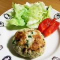 ぽちゃすけ's cooksnap of when they made おからハンバーグ.