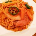 88はちや's cooksnap of when they made 簡単☆シンプルなナポリタン.