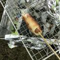 hazelnats's cooksnap of when they made アウトドアに、BBQに！ウインナーパン♪.