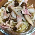 気まぐれノンノン's cooksnap of when they made しめじとベーコンとオニオンのマリネサラダ.