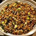サクラメントの母's cooksnap of when they made おばぁちゃんの大根の葉のふりかけ.