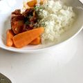 ふじちゃん。's cooksnap of when they made 豚こま肉のトマト煮込み.