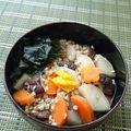 カルン's cooksnap of when they made ゆず香る、そば米のお吸い物.