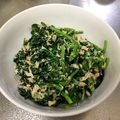 shibukko's cooksnap of when they made ほうれん草のツナマヨ昆布和え♡.