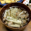 YUKIKI☆'s cooksnap of when they made 納豆とえのきの簡単スープ.