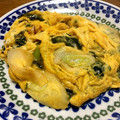 YUKIKI☆'s cooksnap of when they made 卵とわかめのにんにく醤油炒め。.