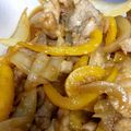 ☆YMYU☆'s cooksnap of when they made 簡単豚肉生姜焼き美味しいタレ常備菜おかず.