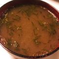 tomitomico's cooksnap of when they made ぎばさ(長藻、あかもく)の味噌汁＠豆腐.