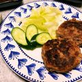 料理ベタゆう's cooksnap of when they made 肉汁じゅわ〜！格上ハンバーグ.