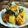 ゆこPIN's cooksnap of when they made (おいしく減塩）かぼちゃとりんごのサラダ.