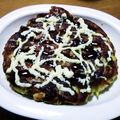 mm0125's cooksnap of when they made 糖質オフ 大豆粉のお好み焼き.