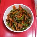 SN00PY8's cooksnap of when they made 超簡単お弁当のおかず（ピーマン）.