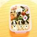 komutatata's cooksnap of when they made スヌーピーのおいなりさん 正面バージョン.