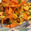 かなーさと's cooksnap of when they made にんじんしりしり【学校給食】.