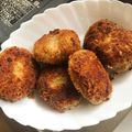 クック8SDTKW☆'s cooksnap of when they made 卵焼き機で！俵コロッケ.