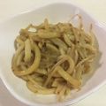 papikun's cooksnap of when they made モヤシと豚バラのタンタン風焼きうどん♪.