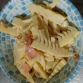 Him☆Ｋ's cooksnap of when they made 粉チーズ香る♪筍とベーコンのにんにく炒め.