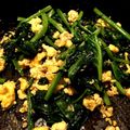 もんた８'s cooksnap of when they made ほうれん草と卵のごまナムル.
