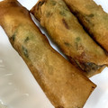 ★★ciel★★'s cooksnap of when they made 豆苗と豚肉としいたけの春巻き♡.