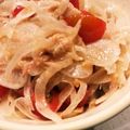 くまだくまごろぅ's cooksnap of when they made 新玉葱とトマトのさっぱりサラダ.