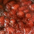 Taetae9's cooksnap of when they made 冷凍いちごでお手軽に♪ いちごジャム.