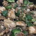 korakko's cooksnap of when they made 鶏肉のくるみ炒め.