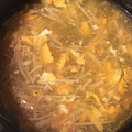 ♥めーにゃ♥'s cooksnap of when they made 簡単＊えのきと卵のすまし汁＊.