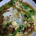 るなぴぴ's cooksnap of when they made 甘辛！キノコと三つ葉のふんわり卵とじ！.