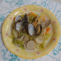イチゴ、イチゴ。's cooksnap of when they made あさりと春野菜の酒蒸し.