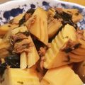 ぴんくみんと's cooksnap of when they made 竹の子とツナワカメの煮物.
