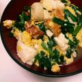 ゆうとまま＊'s cooksnap of when they made 豆腐とニラの玉子とじ.
