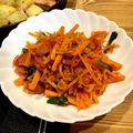 ちゃんさや☆'s cooksnap of when they made 切り干し大根のナポリタン風.