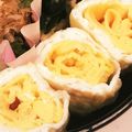 なーなちゃん's cooksnap of when they made お弁当★ゆで卵みたいな卵焼き.