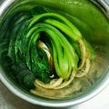 myとんすけ's cooksnap of when they made 農園レシピ・青菜のおひたし.