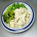 ☆ありか358☆'s cooksnap of when they made 色々使える✳︎レンジで簡単蒸し鶏.