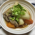 sugi3's cooksnap of when they made 大根と鯖缶の煮物.