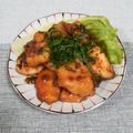 ぽてちぷ's cooksnap of when they made 簡単とり胸肉の梅肉ソース和え.