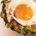 ＊にょにょん＊'s cooksnap of when they made ランチに夜食に☆アボカド納豆目玉焼き丼♪.