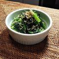 なにぬねにょろん's cooksnap of when they made 小松菜じゃこ炒め.