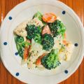 kishikuuun's cooksnap of when they made 簡単！ムネ肉とブロッコリーのクリーム煮.