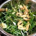 雨です's cooksnap of when they made 簡単！美味しい！水菜の和え物♪.