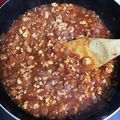 meico0402's cooksnap of when they made 手作りミートソース.