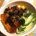 maichoco☆'s cooksnap of when they made コストコのサンマの蒲焼きで三色ご飯.