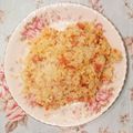 ☆AMR☆'s cooksnap of when they made とうちゃんのチャーハン、ソーセージ香味ぺ.