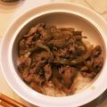 mina4☆'s cooksnap of when they made 我が家の♪ゴボウ入り豚丼♡.