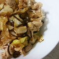 gizu's cooksnap of when they made 塩昆布とネギの豚丼！生姜焼き風！.