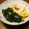 ポキコちゃん's cooksnap of when they made たけのことわかめの煮物☆若竹煮.